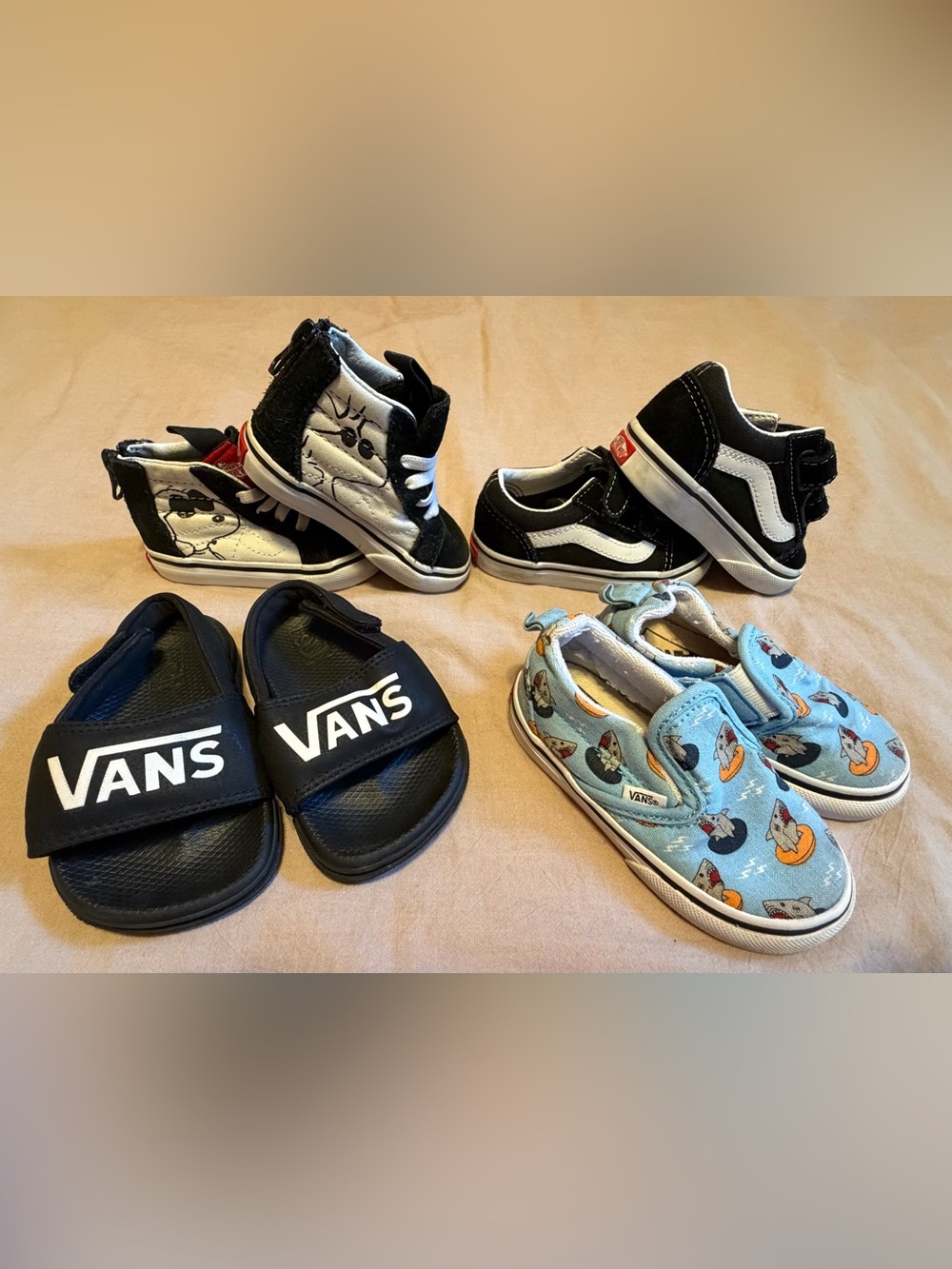 Vans Toddler Sizes 4-5 Shoes Bundle